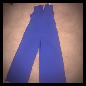 Plunge Neck Jumpsuit